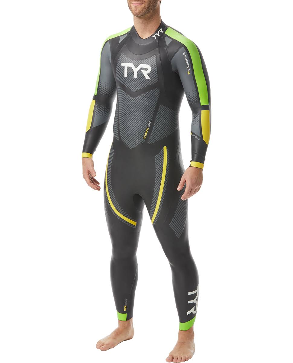 Black/Green/Yellow Wetsuit X-Small E191052