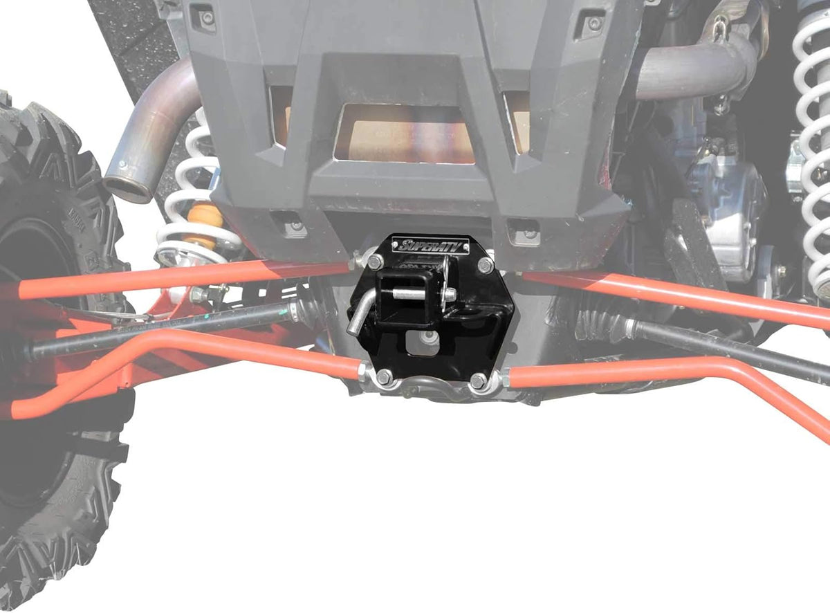 2'' Rear Receiver Hitch Black F8018