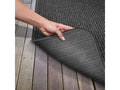 Charcoal Black Skid-Resistant Heavy-Duty Carpet Runner S815