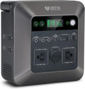 Portable Power Station, 1000W Peak, 712.25Wh, 110V AC Pure Sine Wave Z852547