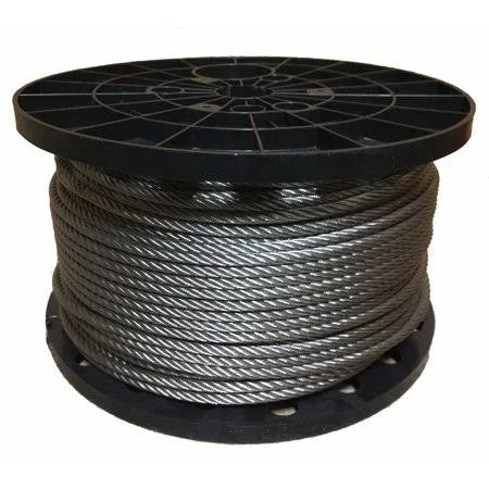 Stainless Steel Aircraft Cable Wire Rope 7x19 Type 304 (350 Feet) N4486