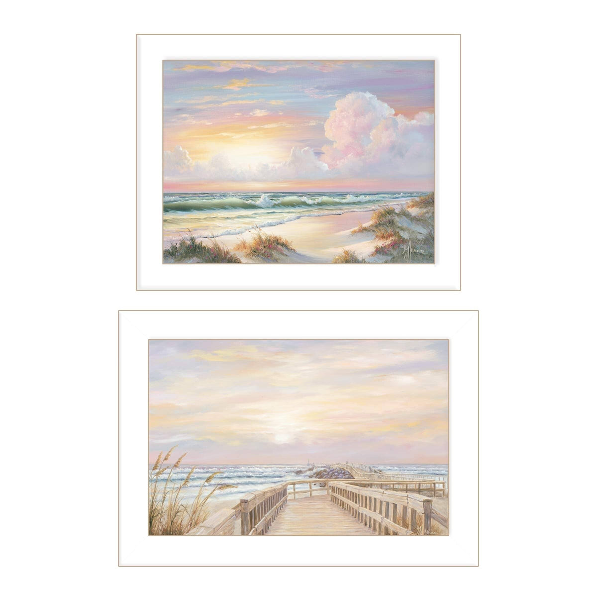 2-Piece Vignette, White Frame L263955