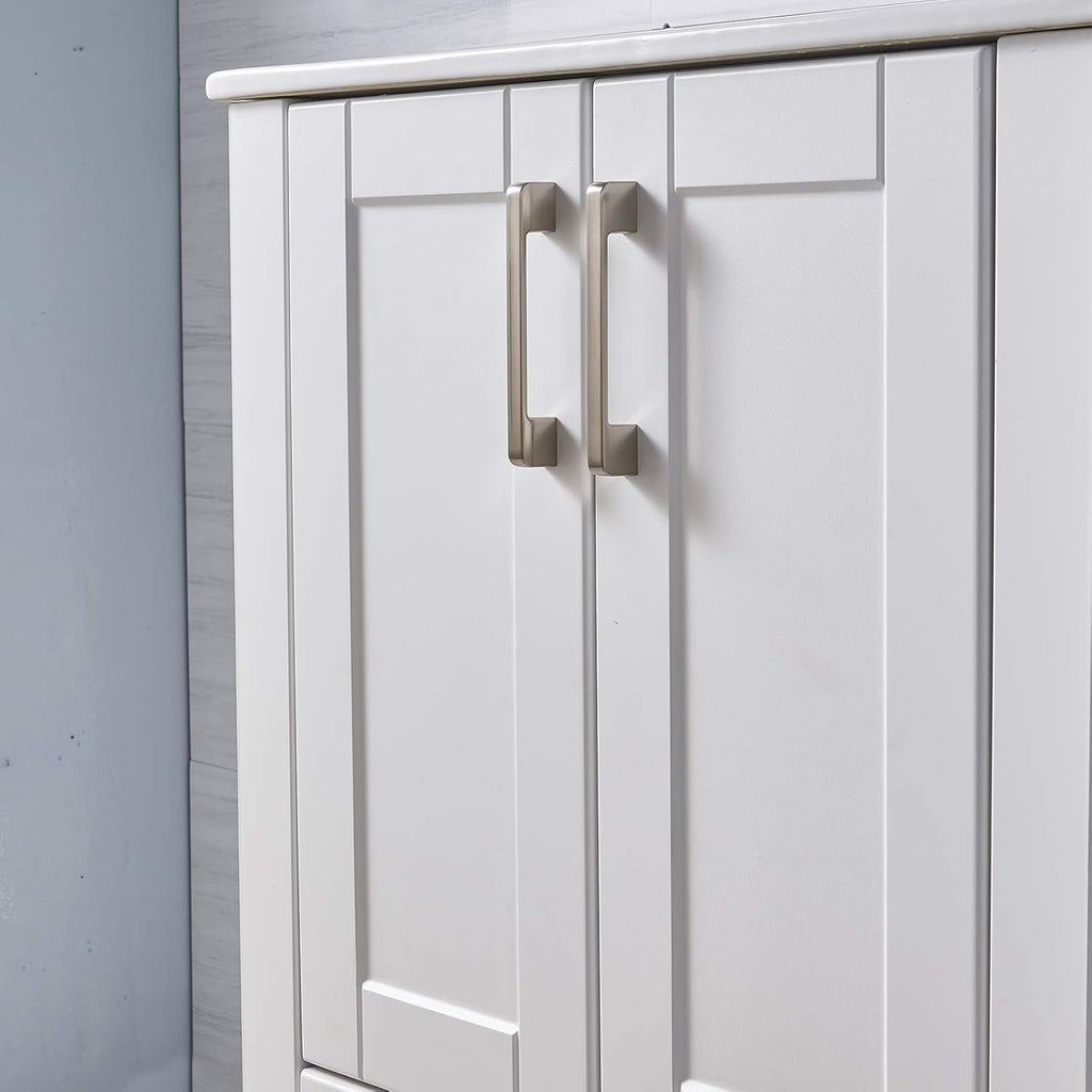 White 24 inch Bathroom Vanity with Sink P5694