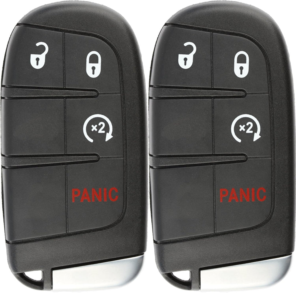 Keyless Entry Remote Car Smart Key Fob Starter (Pack of 2) T721598