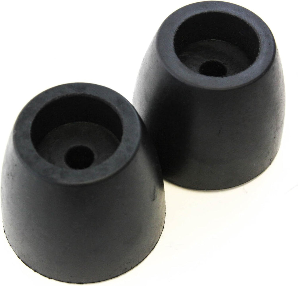 10 Rubber Bumpers Trailer Compatible with Ramp Door Truck 2 Inches Thick Cone Replacement Cargo Stop Pack of 2 G7474
