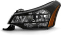 Black Factory Style Headlights Pair Y47143