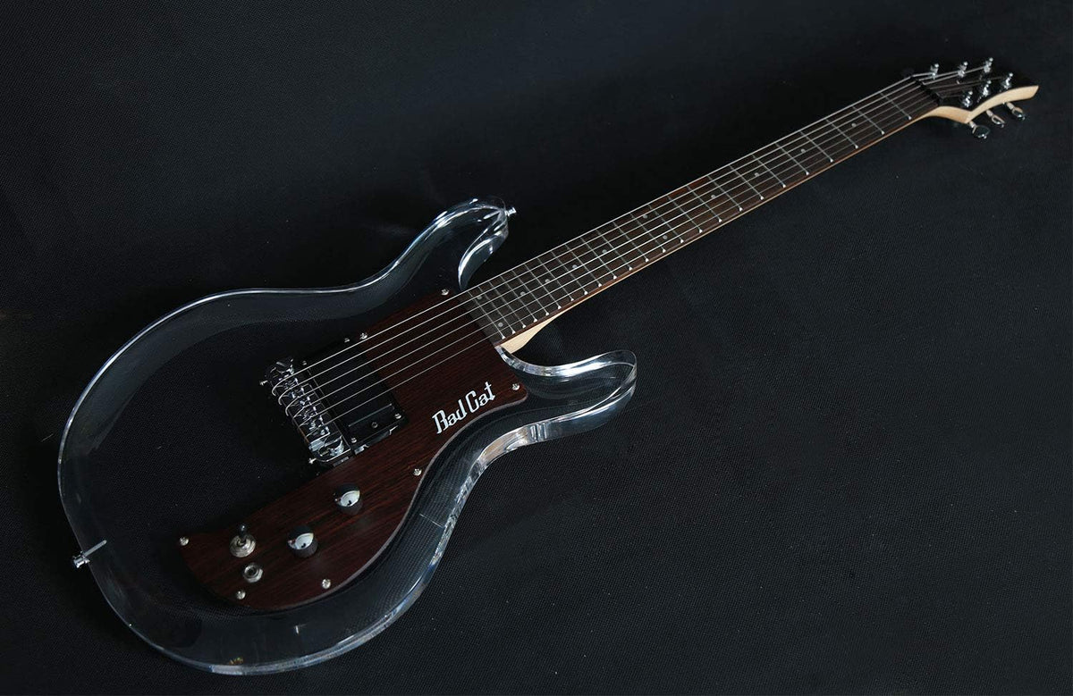 Clear Lucite Body Electric Guitar Q5133