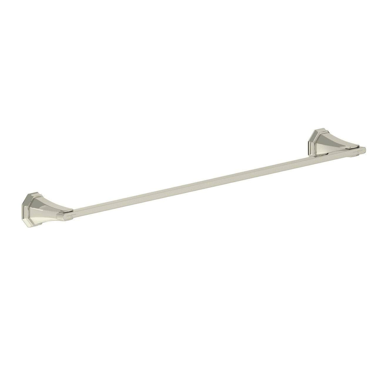 Polished Nickel Wall Mount Single Towel Bar M647