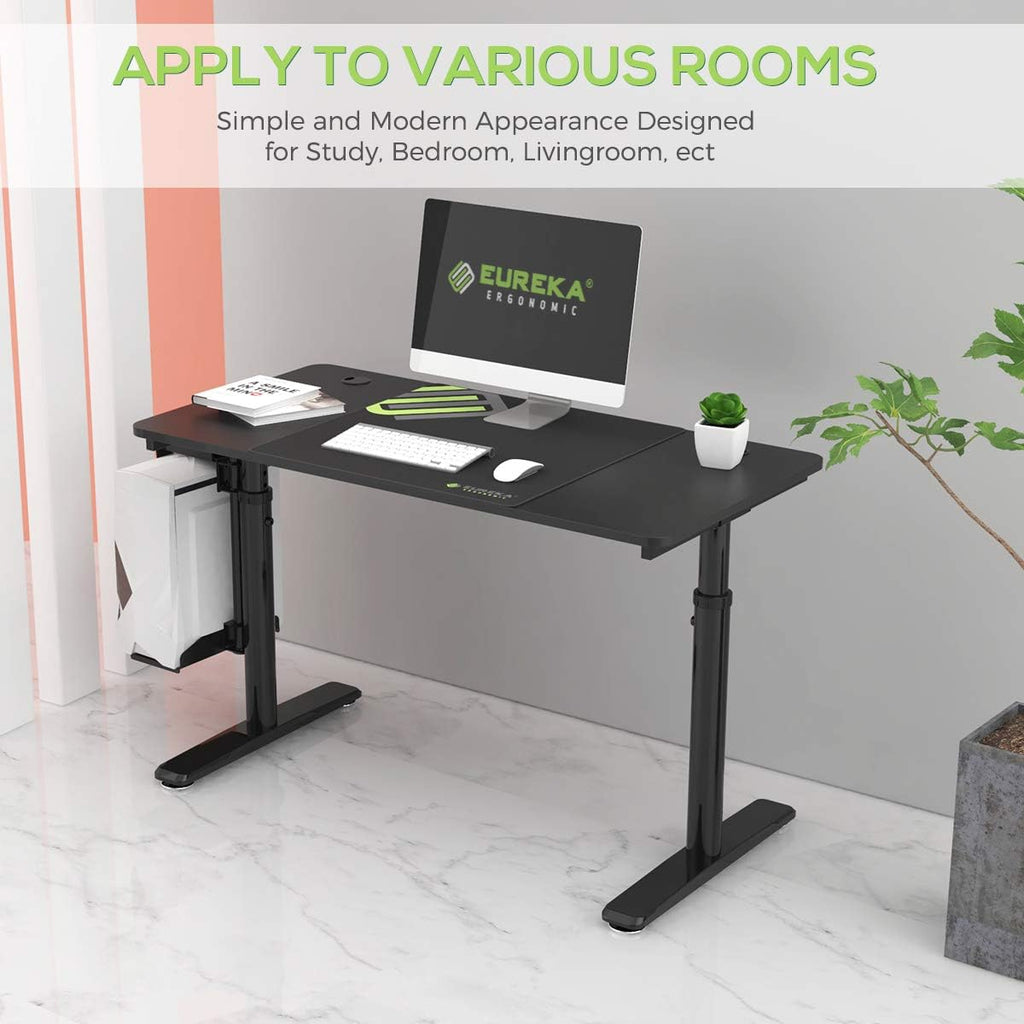 Adjustable Computer Desk 47 Inch Black K2159