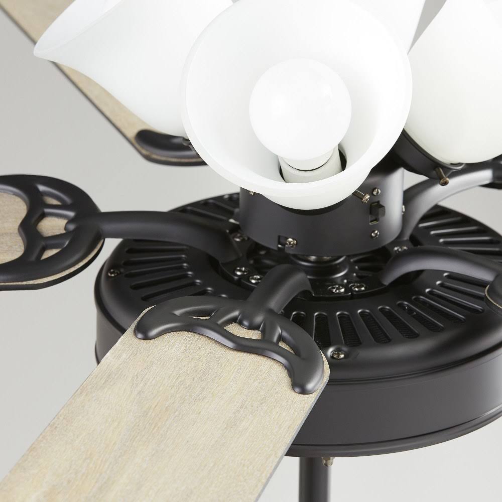 Toasted Sienna Amber Scavo Ceiling Fan A844