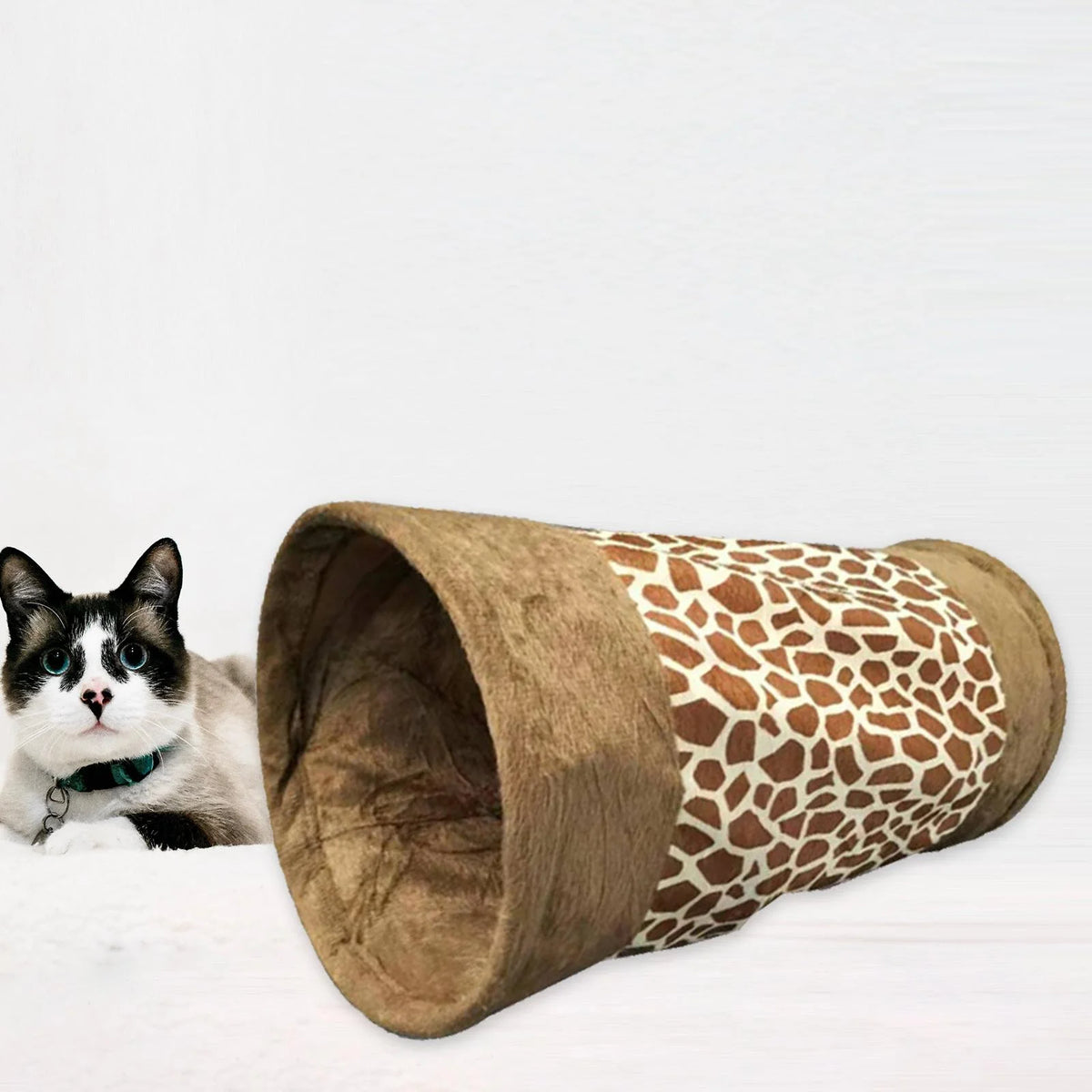 Folding Cat Tunnel Tube Toy for Puppy, Small Animals, Ferrets, Bunny K606297