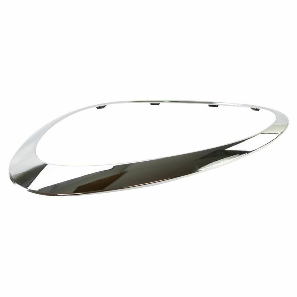 Chrome Headlight Lamp Bezel Trim LH Driver Side K9422