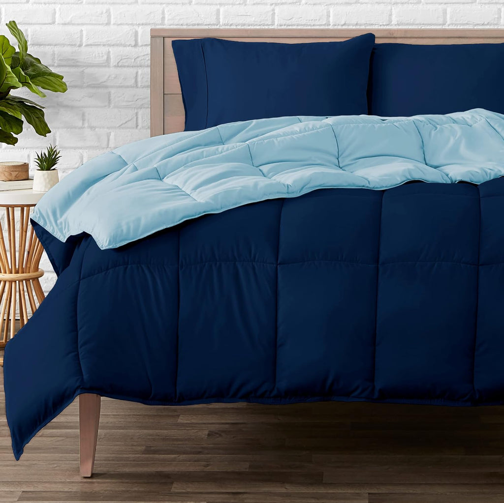 King/California King Comforter, Black/Grey N530