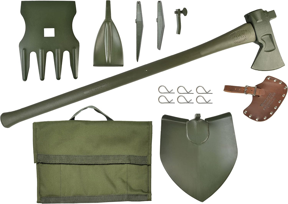 Multipurpose Axe Toolkit with 8 Essential Tools I588513