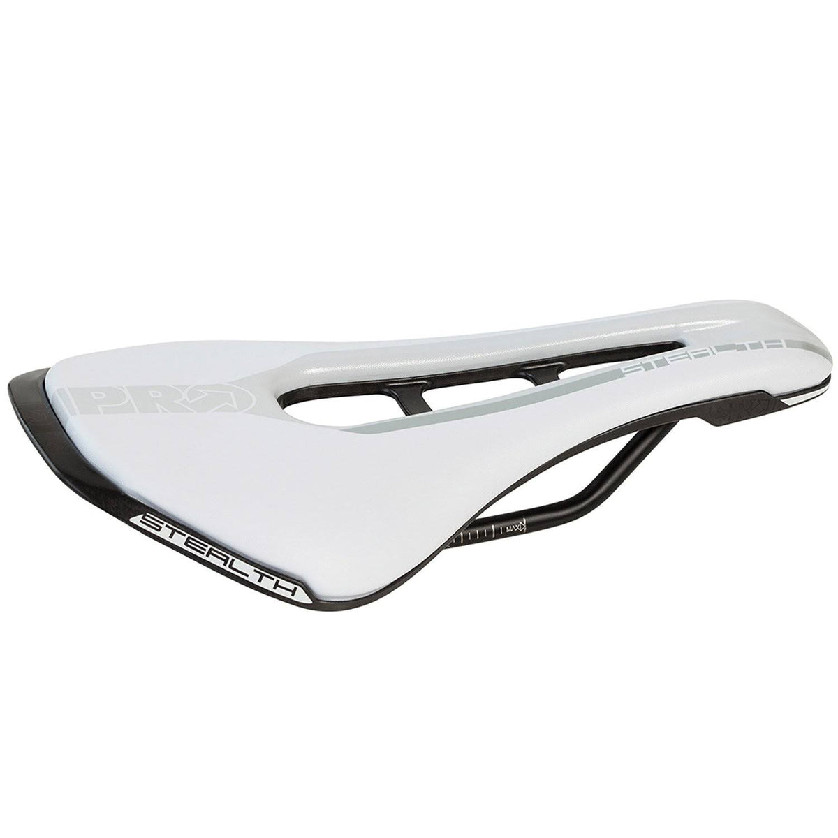 Pro Stealth Saddle White - 152mm Z3619