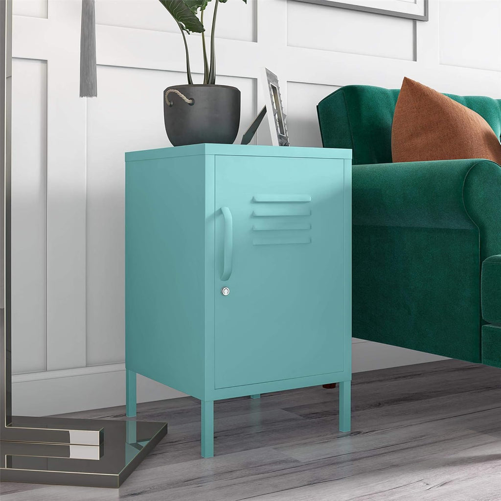 Mint Metal End Table Q3362