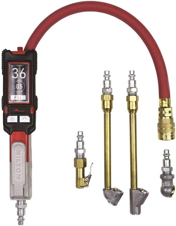 Red Digital Tire Pressure Gauge 0-160 PSI U680