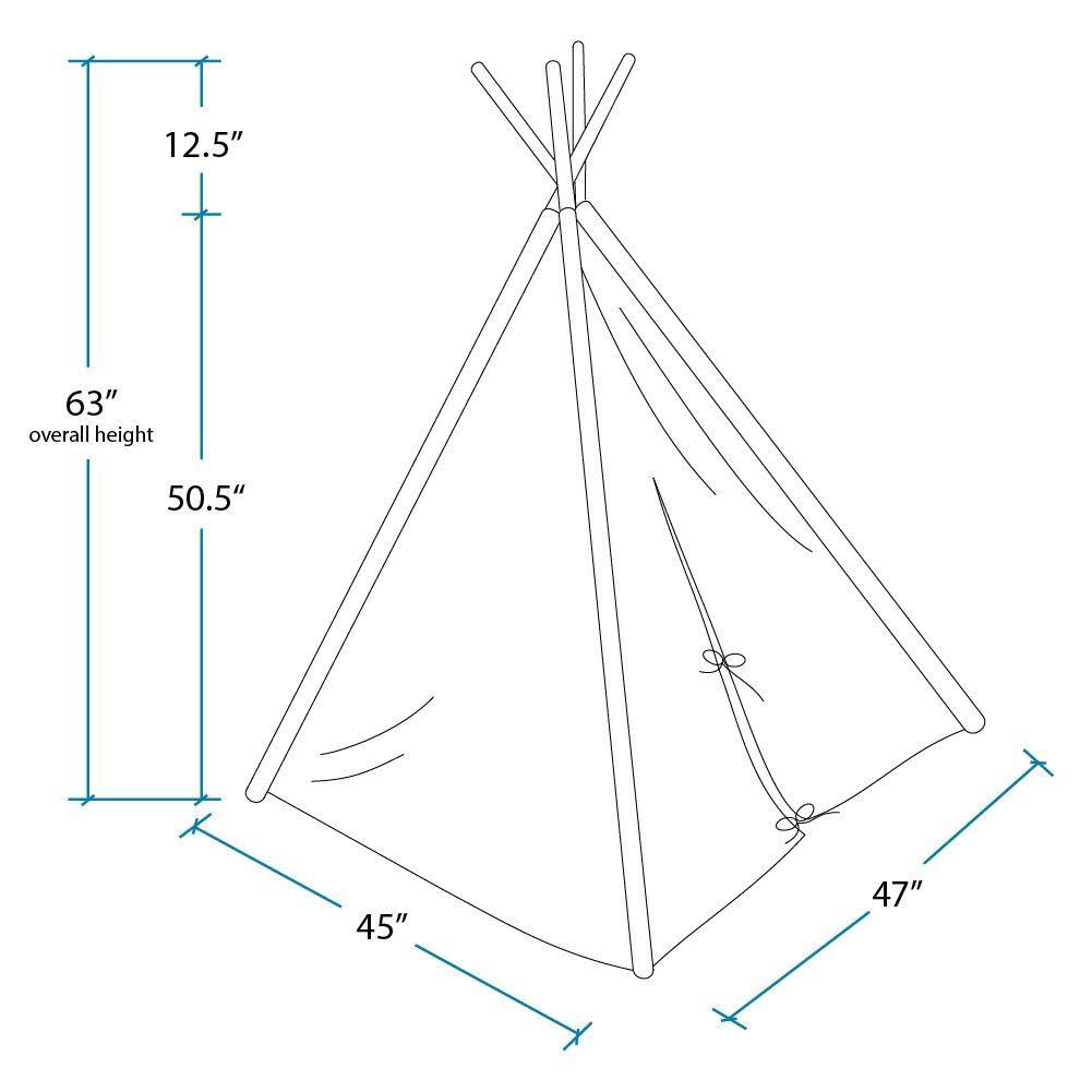 Canvas Teepee V252164