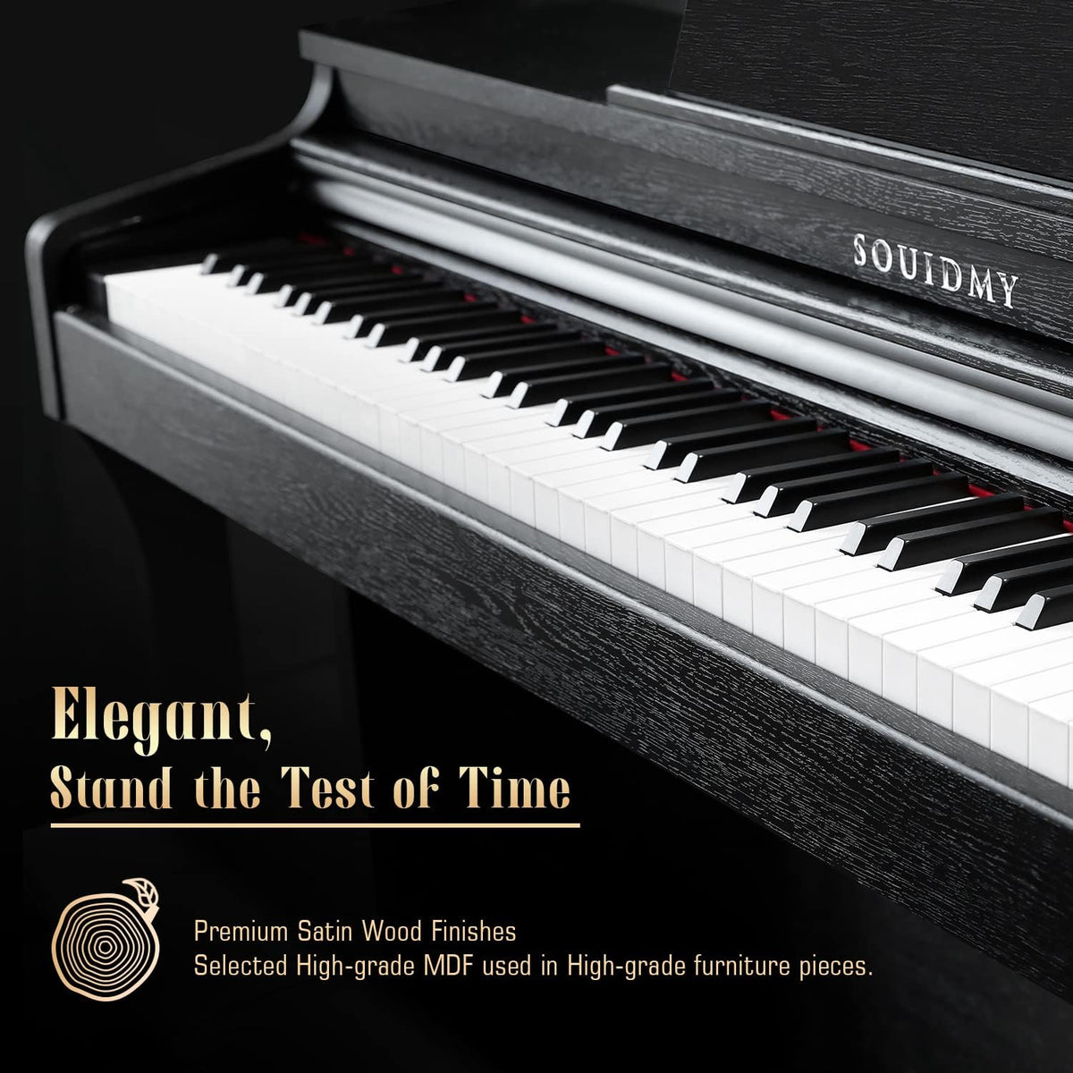 88-Key Weighted Hammer-Action Digital Piano H384