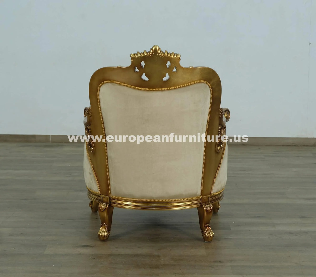 Antique-Bronze Jacquard Chair Set 2 U531461