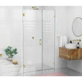 Hinged Frameless Shower Door X655