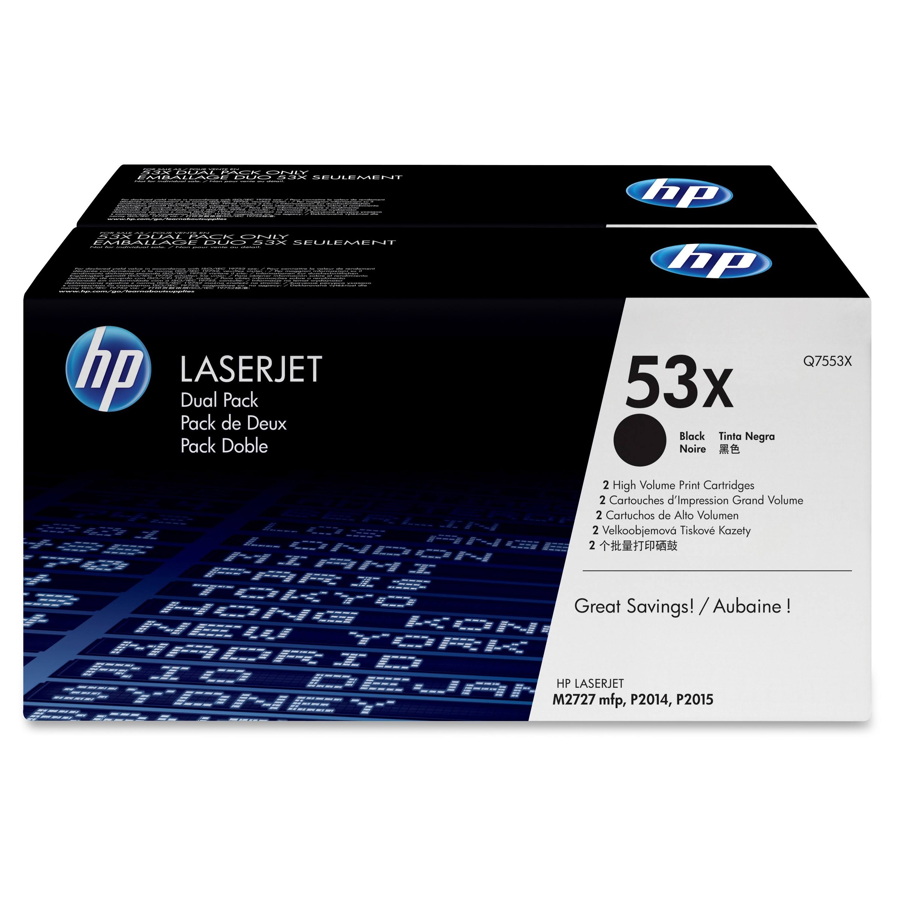 Black High Yield Toner Cartridge 2/Pack Y736000
