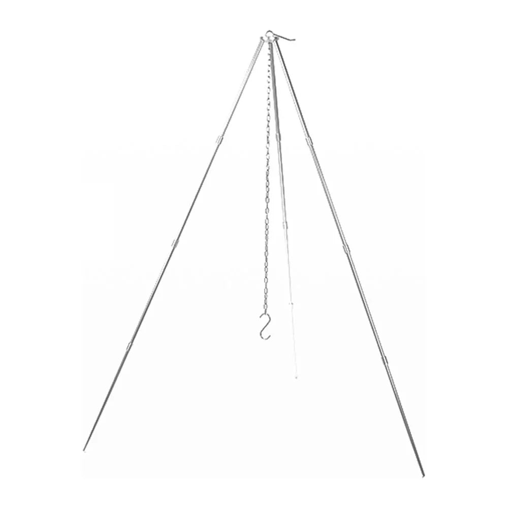 Portable Aluminum Alloy Campfire Tripod Folding Bracket Z9494