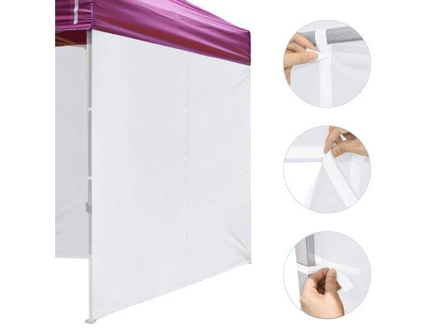 10x20ft Pop Up Canopy Top Kit with 4 Privacy Sidewalls R139