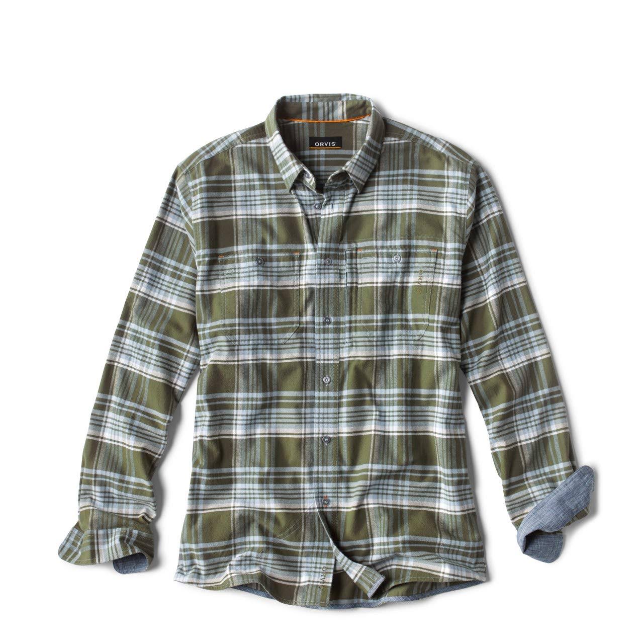 Rifle Green Tech Flannel XXL K841