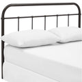 Brown Full Steel Headboard U230359