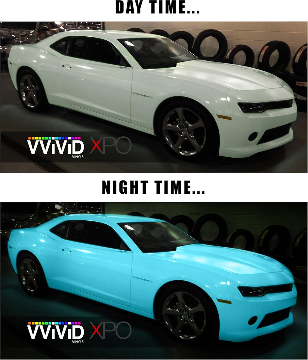 Glow in The Dark Vinyl Wrap Adhesive Film Sheet (10ft x 5ft) D36187