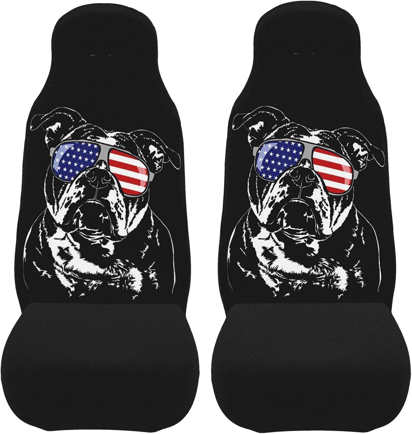 Sugar Skull Girl Car Seat Covers 2 Pcs Universal Front Seat Cover T170695
