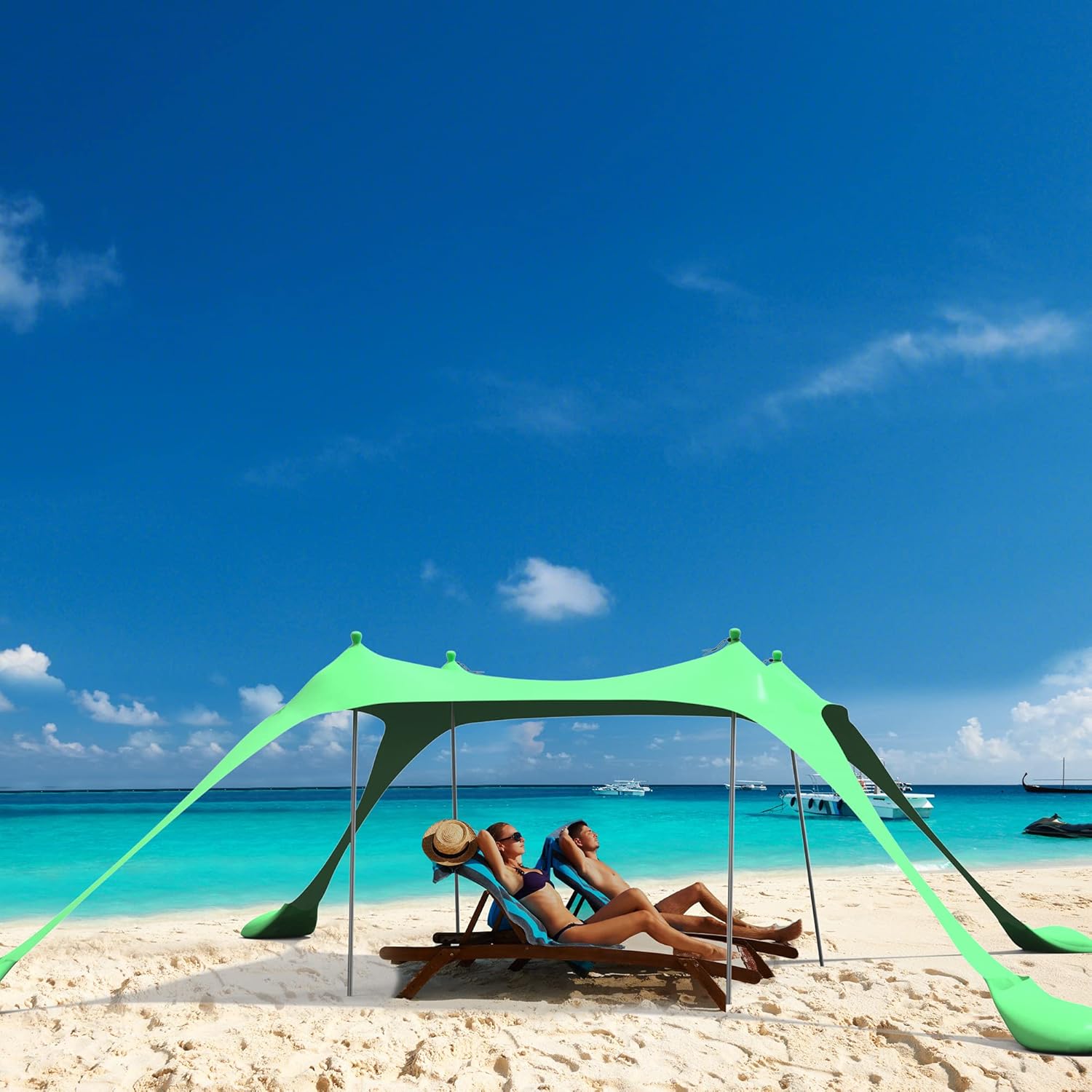 Pop Up Family Beach Tent with Carrying Bag G670