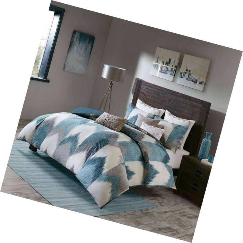 King Aqua 3-Piece Comforter Mini Set U804