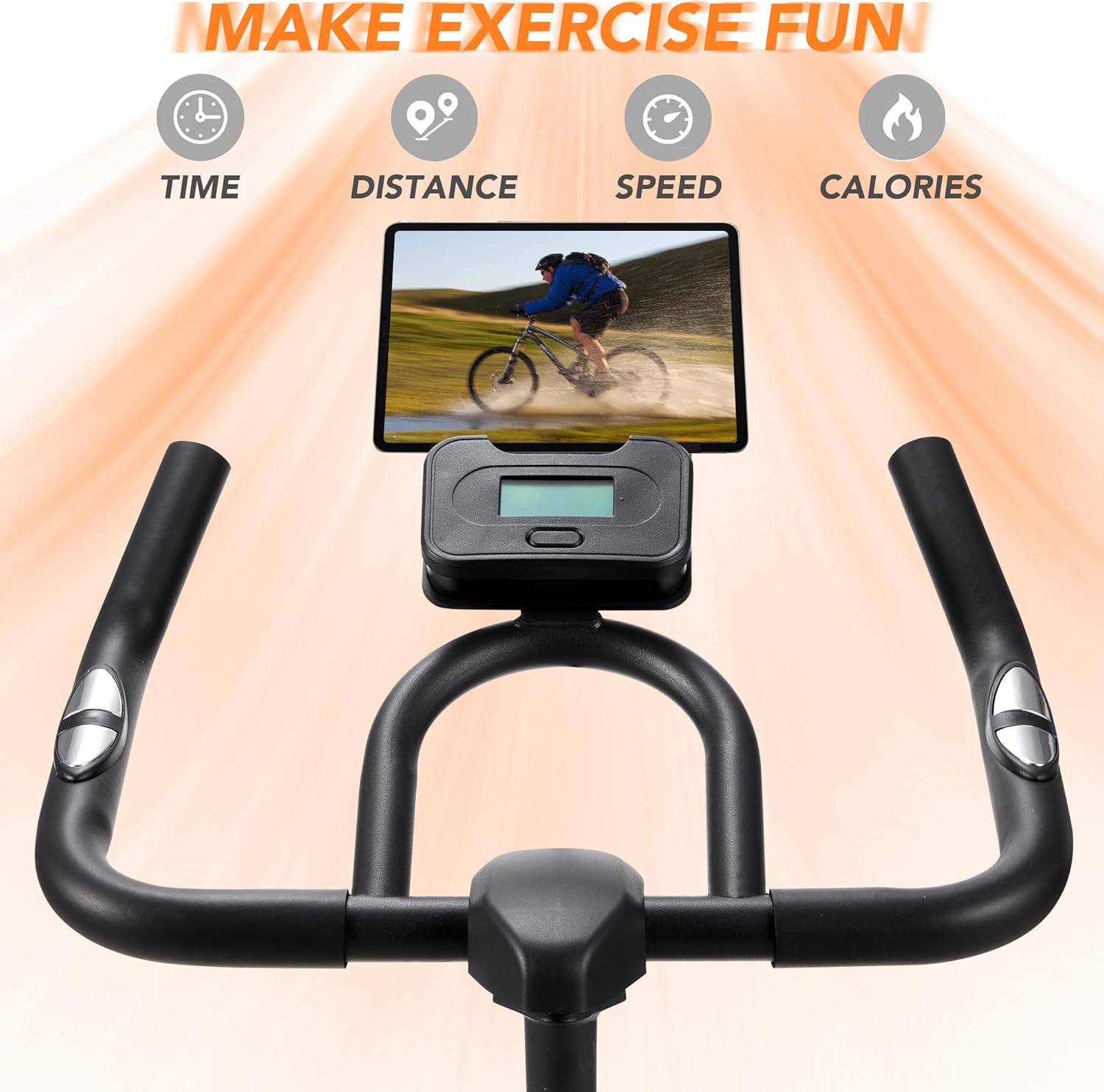 Exercise Bike with Magnetic Resistance and Digital Monitor P7798