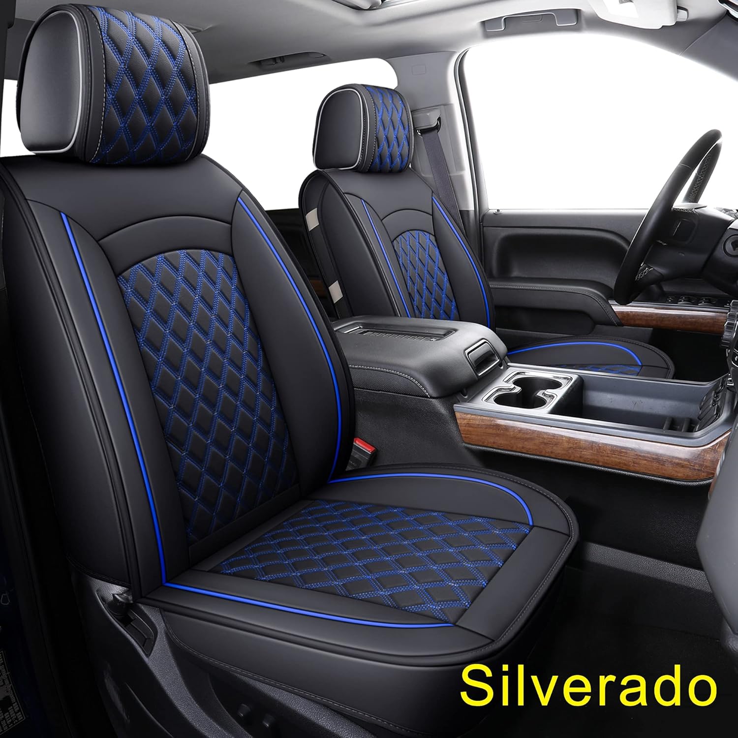 Gray Water Proof Faux Leather Seat Covers G271020