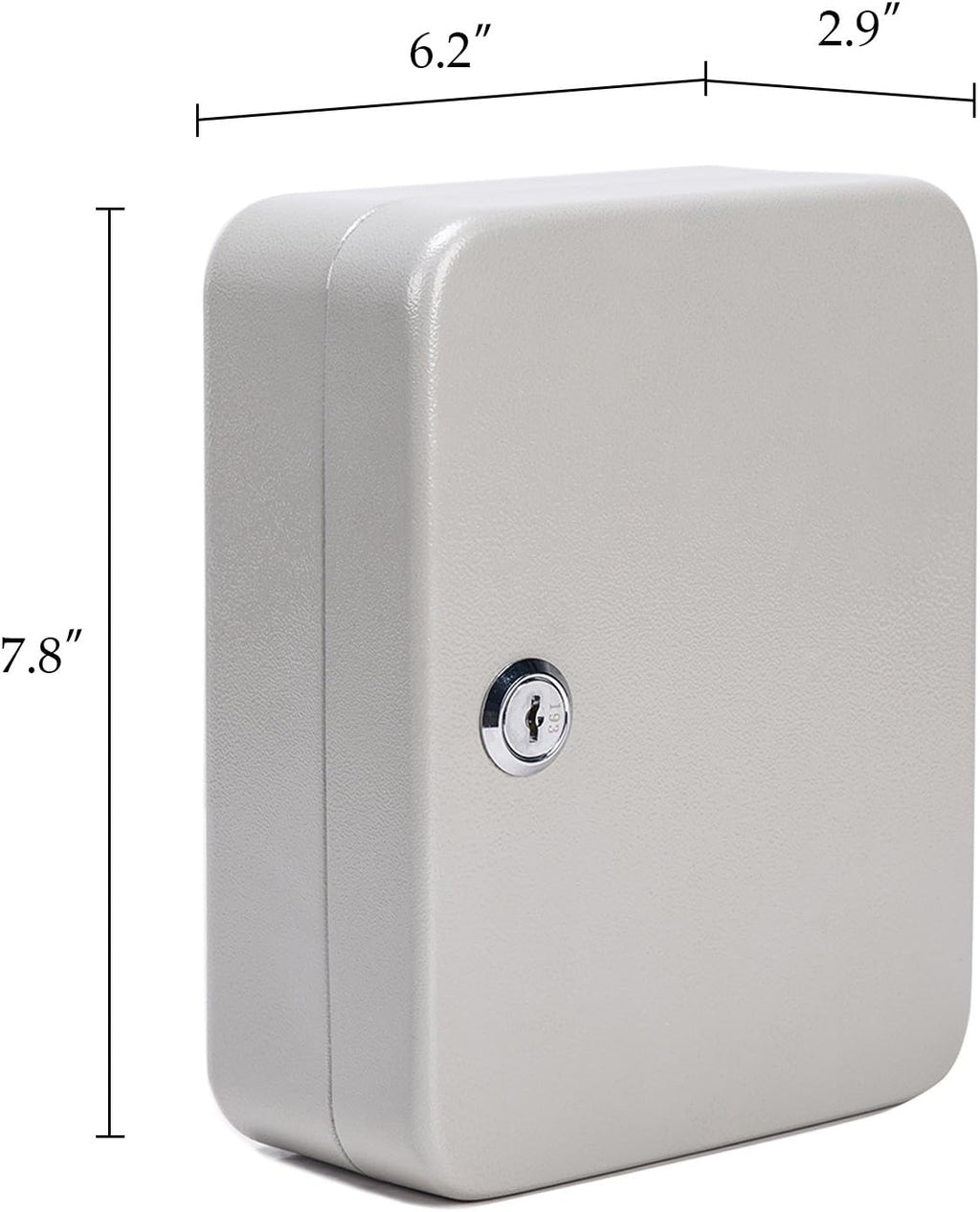 Carbon Steel Key Cabinet Storage Box with Mechanical Lock (20 Keys) I4655