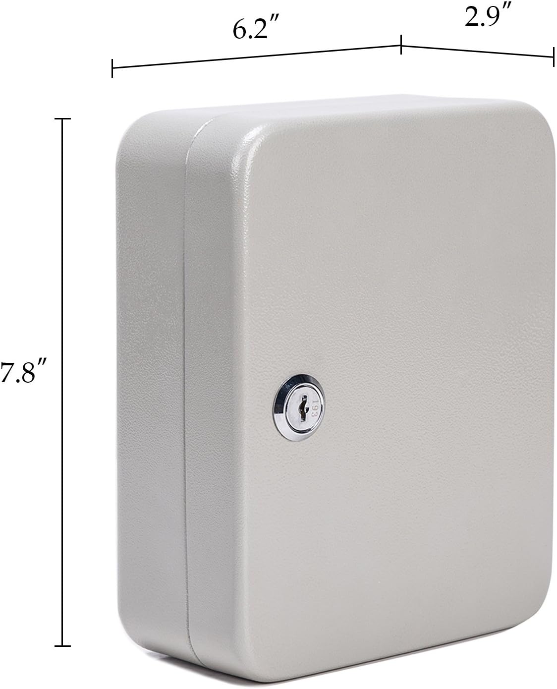 Carbon Steel Key Cabinet Storage Box with Mechanical Lock (20 Keys) I4655