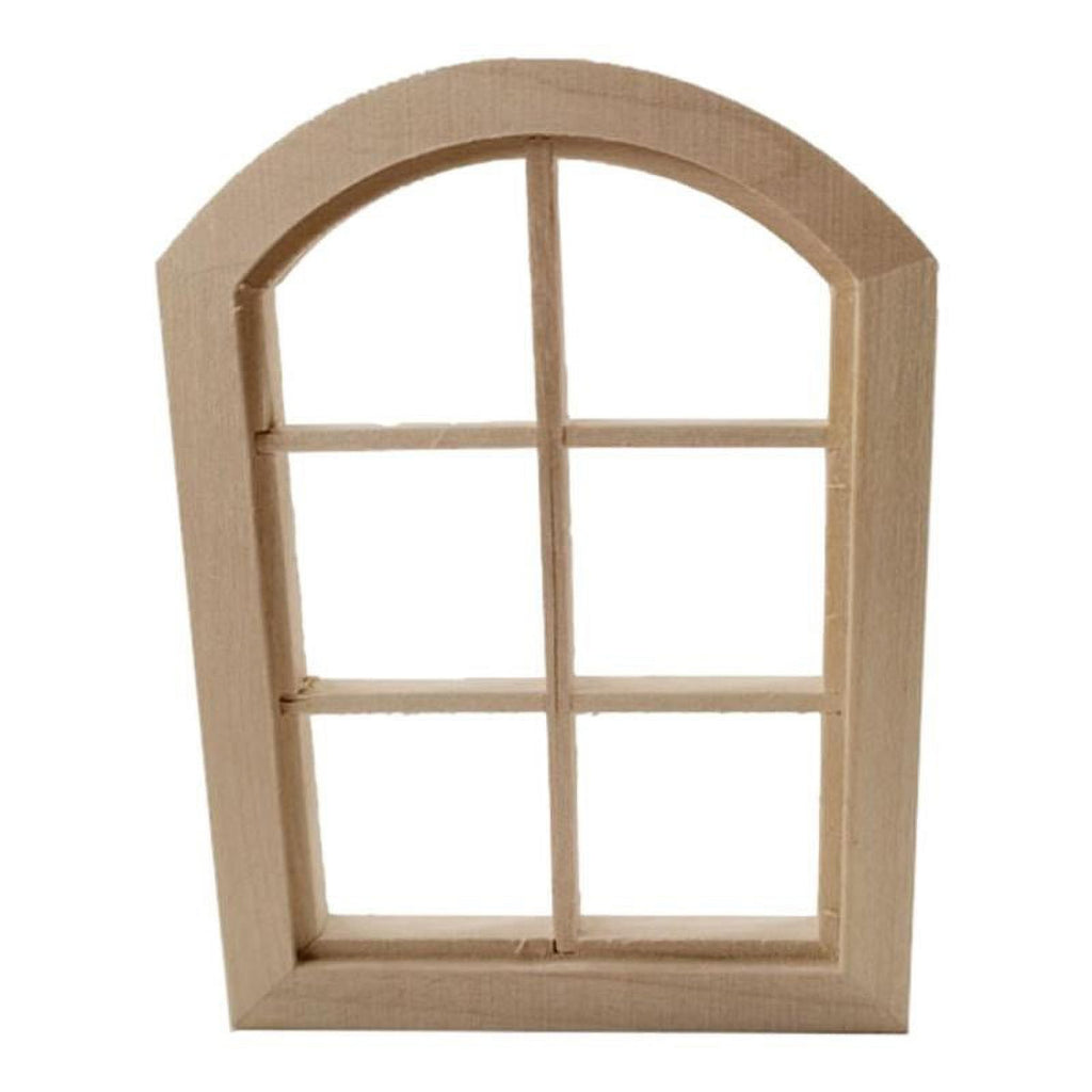 Birch Dollhouse Windows Model Toy J656508