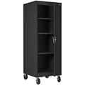 Black Mobile Storage Cabinet O306