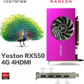 AMD Radeon RX550 4GB GDDR5 128-Bit PCI Express 3.0 Graphics Card Y139848