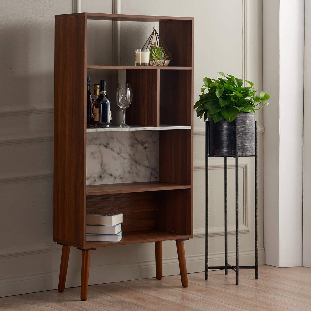 Walnut Bookcase B264