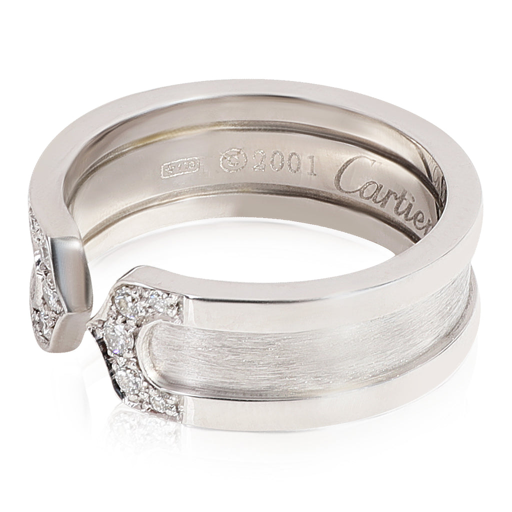 18k White Gold Diamond Ring H418211