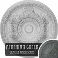 19 inch x 1 1/2 inch Hand-Painted Ceiling Medallion J385911
