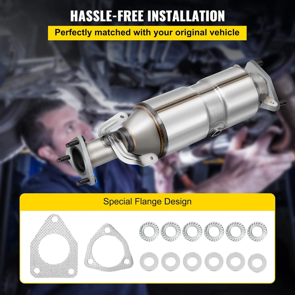 Stainless Steel Direct Fit Catalytic Converter with Gasket Y998183