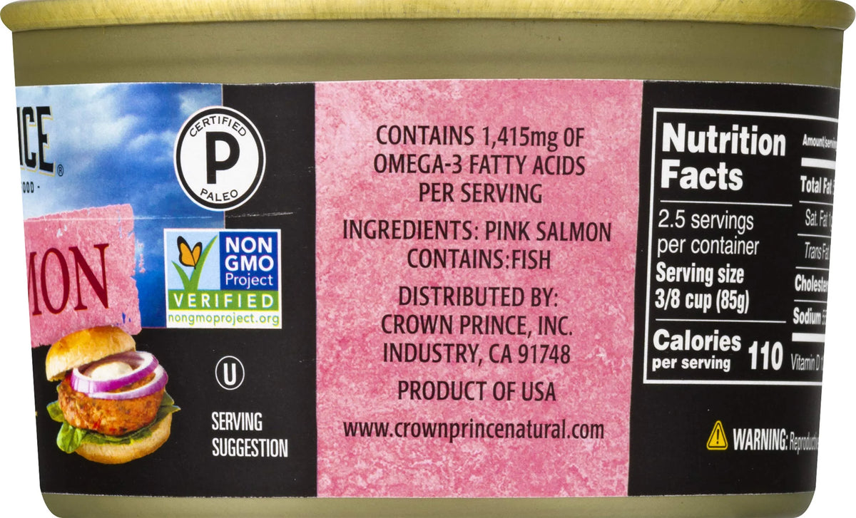 Pink Salmon 7.5-Ounce Cans (Pack of 12) N57176