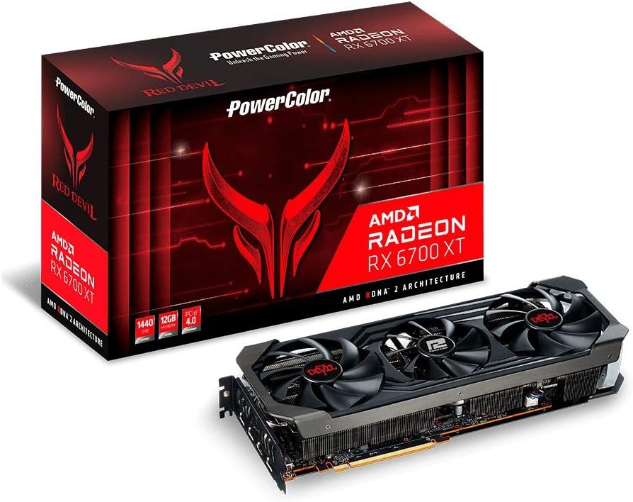 AMD Radeon RX 6700 XT Gaming Graphics Card with 12GB GDDR6 Memory G1402
