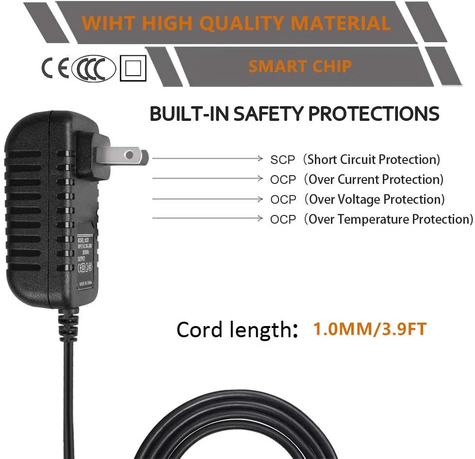 AC to DC Adapter for Polk Audio Omni P1 Black Power K18518