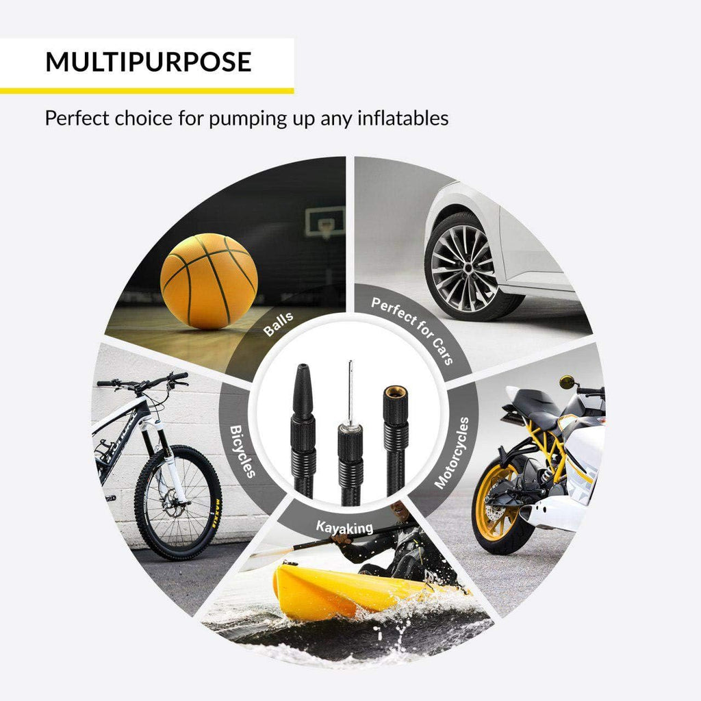 Tire Inflator Portable Air Compressor Pump Pack of 2 C329