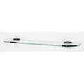 24 inch Glass Shelf with Brackets Bronze D978789